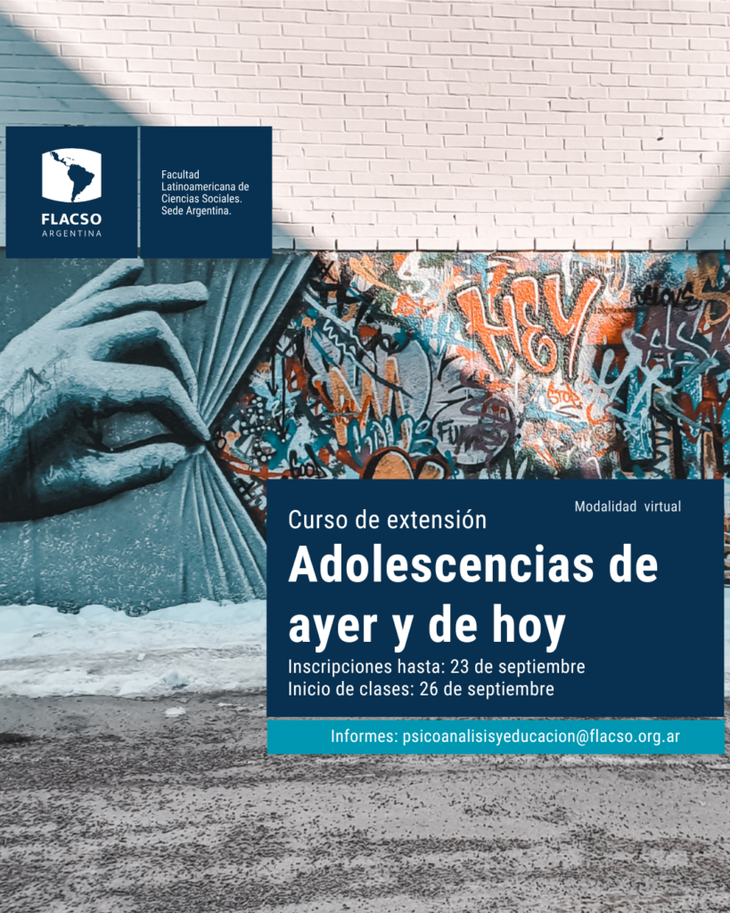 Adolescencias de ayer y de hoy